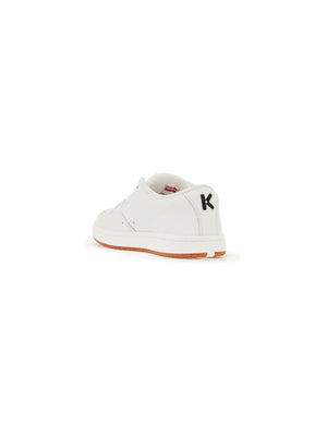 KENZO-Dome Leather Sneakers.