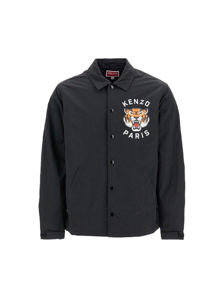 Lucky Tiger Pattern Overshirt-KENZO-JOHN JULIA