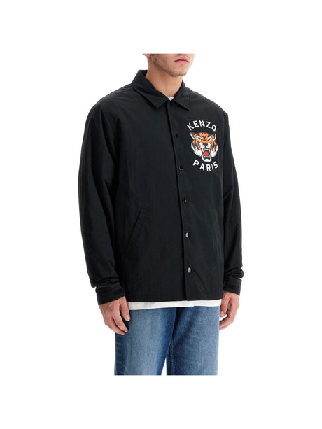 Lucky Tiger Pattern Overshirt-KENZO-JOHN JULIA