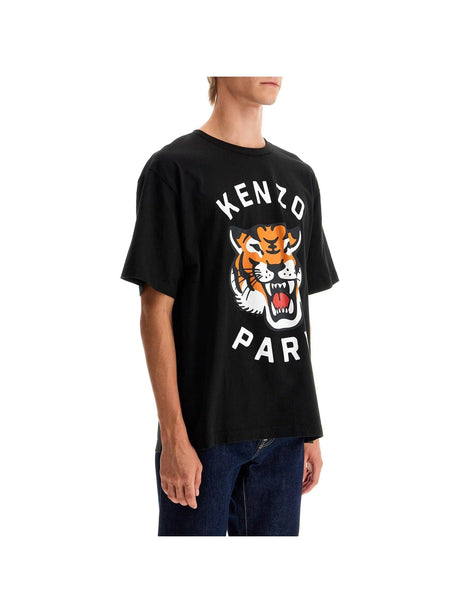 KENZO-Lucky Tiger Oversized T-Shirt-JOHN JULIA