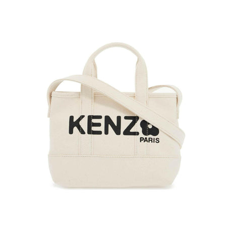 Kenzo Utility Small Canvas Tote Bag.