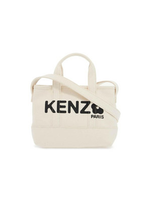 Kenzo Utility Small Canvas Tote Bag.