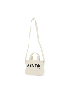 Kenzo Utility Small Canvas Tote Bag.