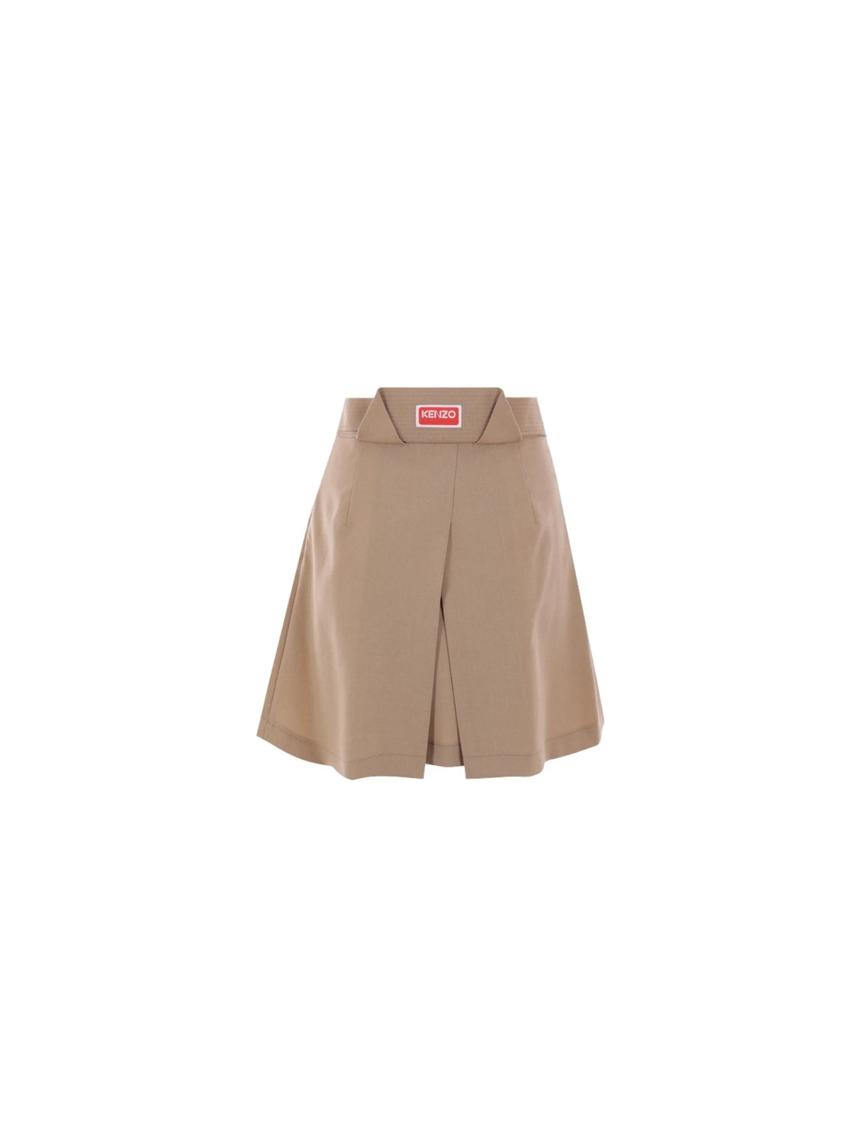 Wool Pleated Miniskirt-KENZO-JOHN JULIA