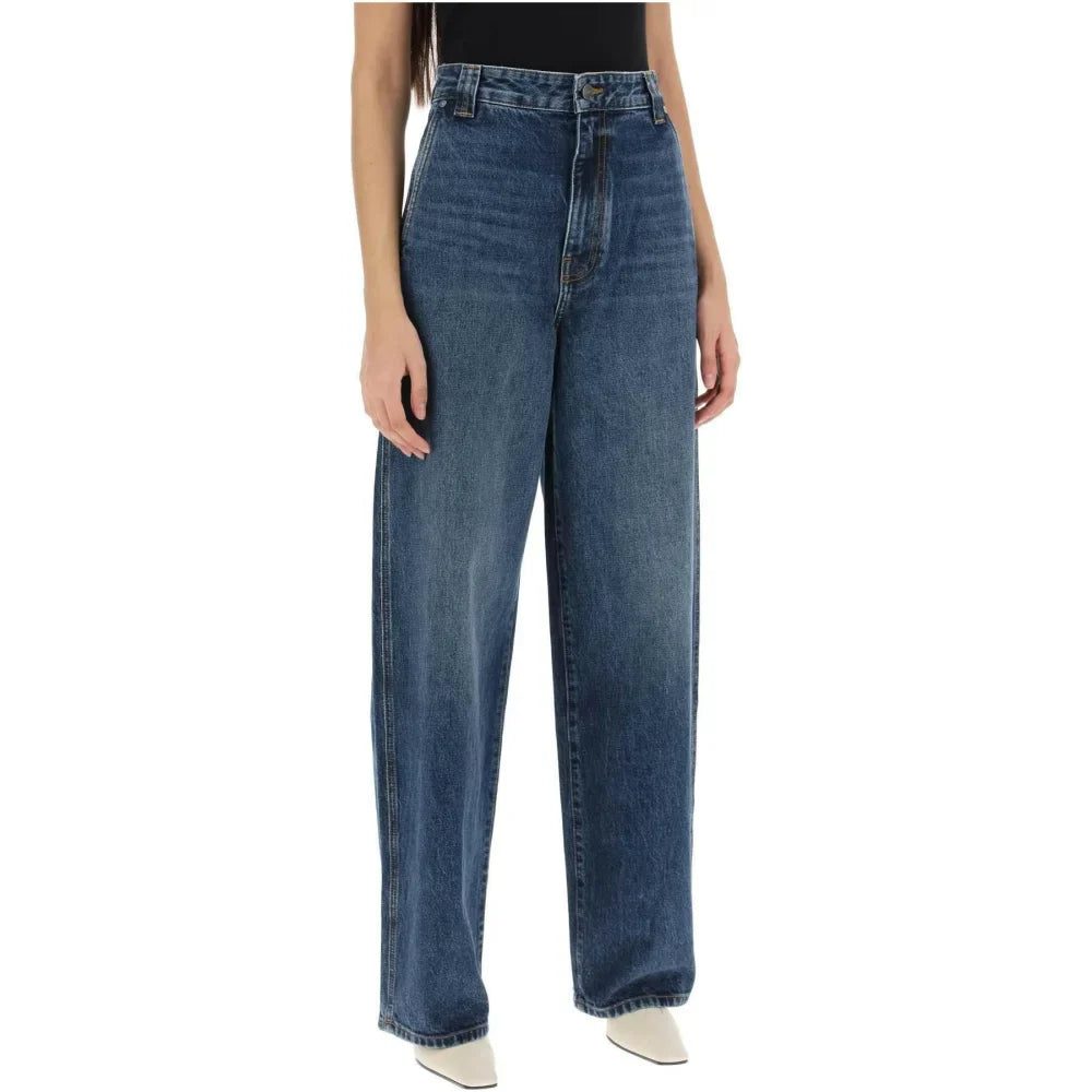 Bacall Wide-Leg Jeans KHAITE JOHN JULIA.