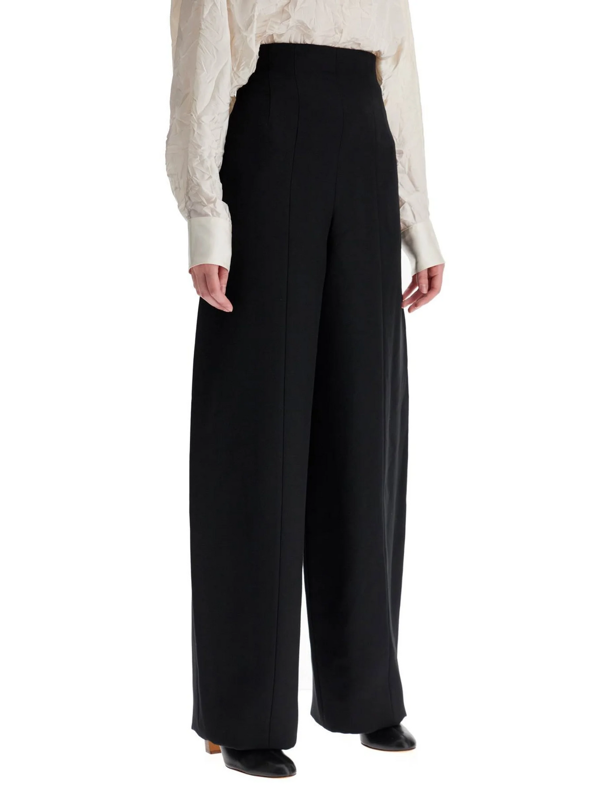 Da Uomo Wide-Leg Trousers-Khaite-JOHN JULIA