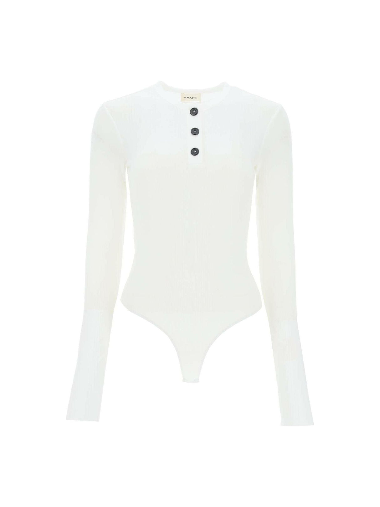 Janelle Ribbed Bodysuit KHAITE JOHN JULIA.