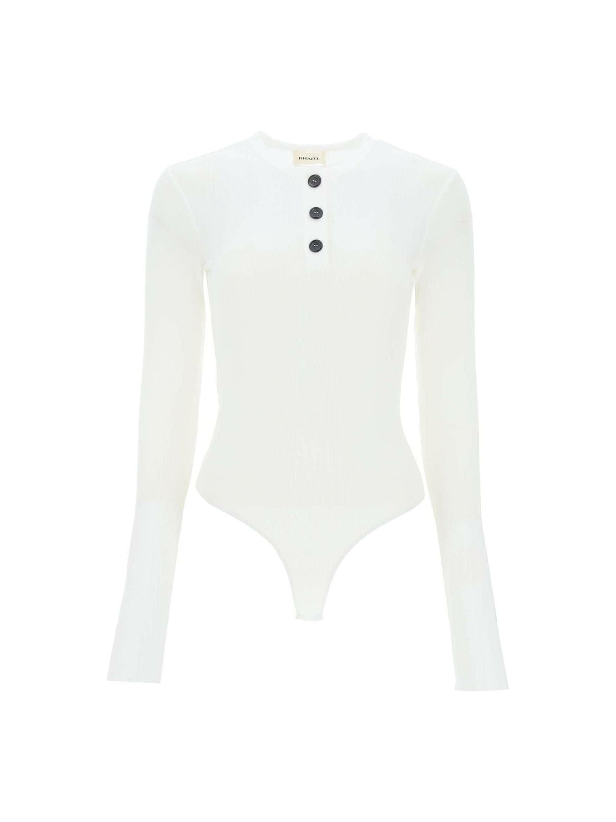 Janelle Ribbed Bodysuit KHAITE JOHN JULIA.