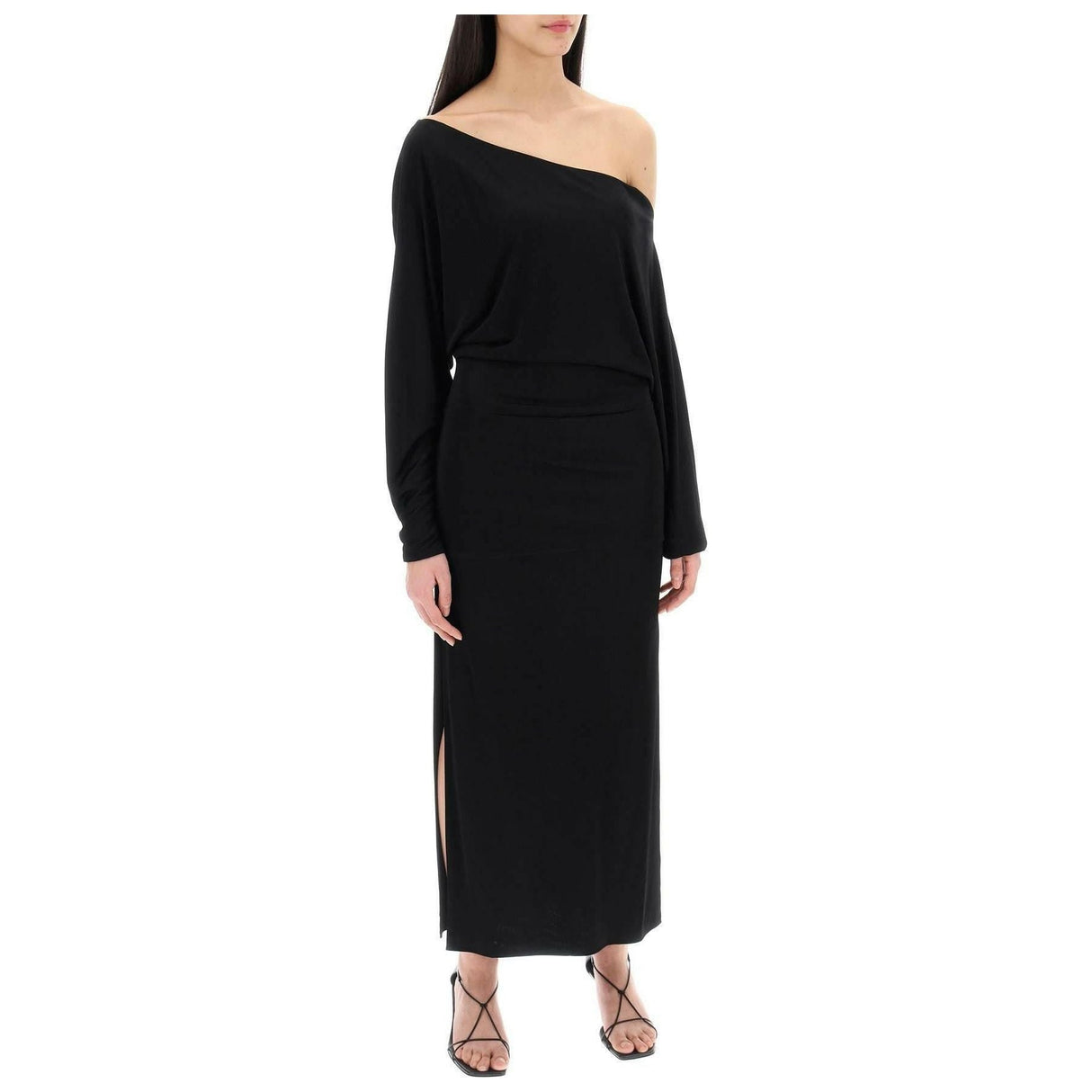 Black Junet Maxi Dress KHAITE JOHN JULIA.