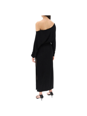 Black Junet Maxi Dress KHAITE JOHN JULIA.