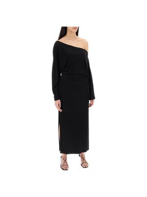 Black Junet Maxi Dress KHAITE JOHN JULIA.