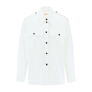 White Missa Cotton Poplin Shirt KHAITE JOHN JULIA.