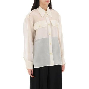 Missa Oversized Organza Shirt KHAITE JOHN JULIA.