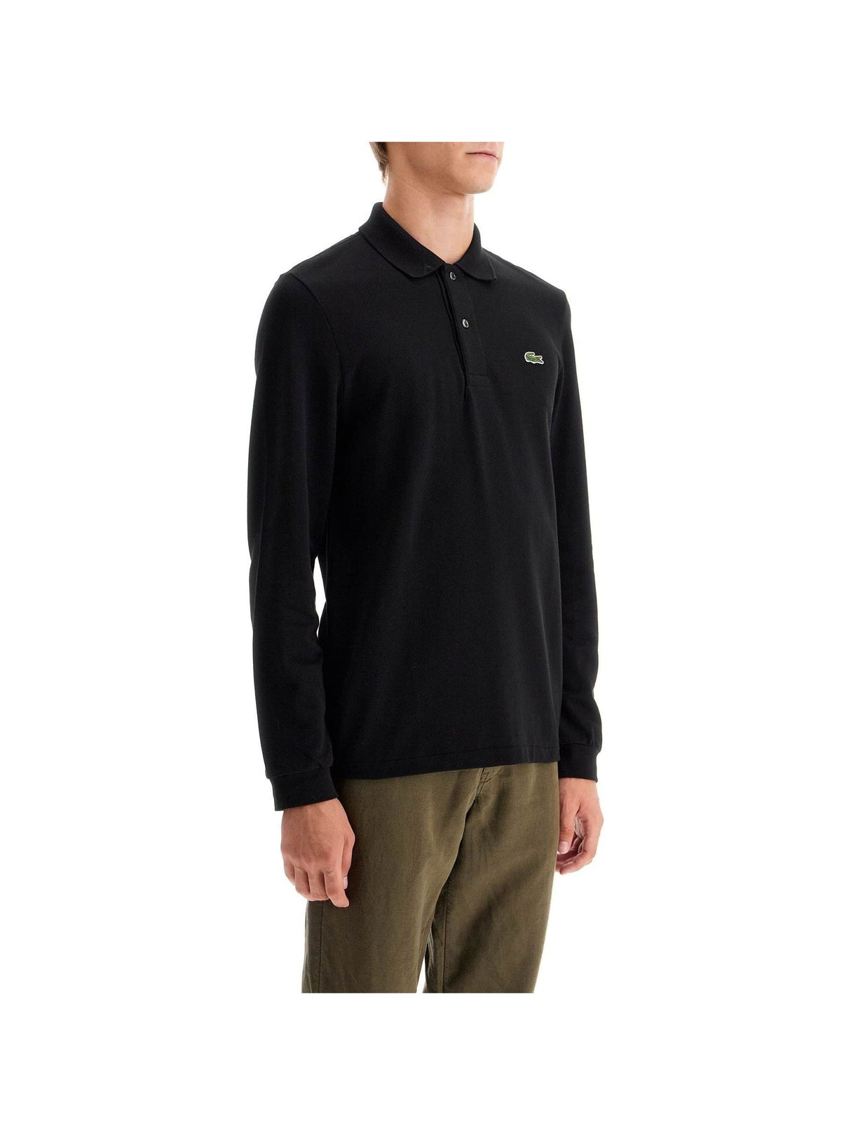 LACOSTE-"Classic Fit Long Sleeve Polo Shirt -JOHN JULIA.