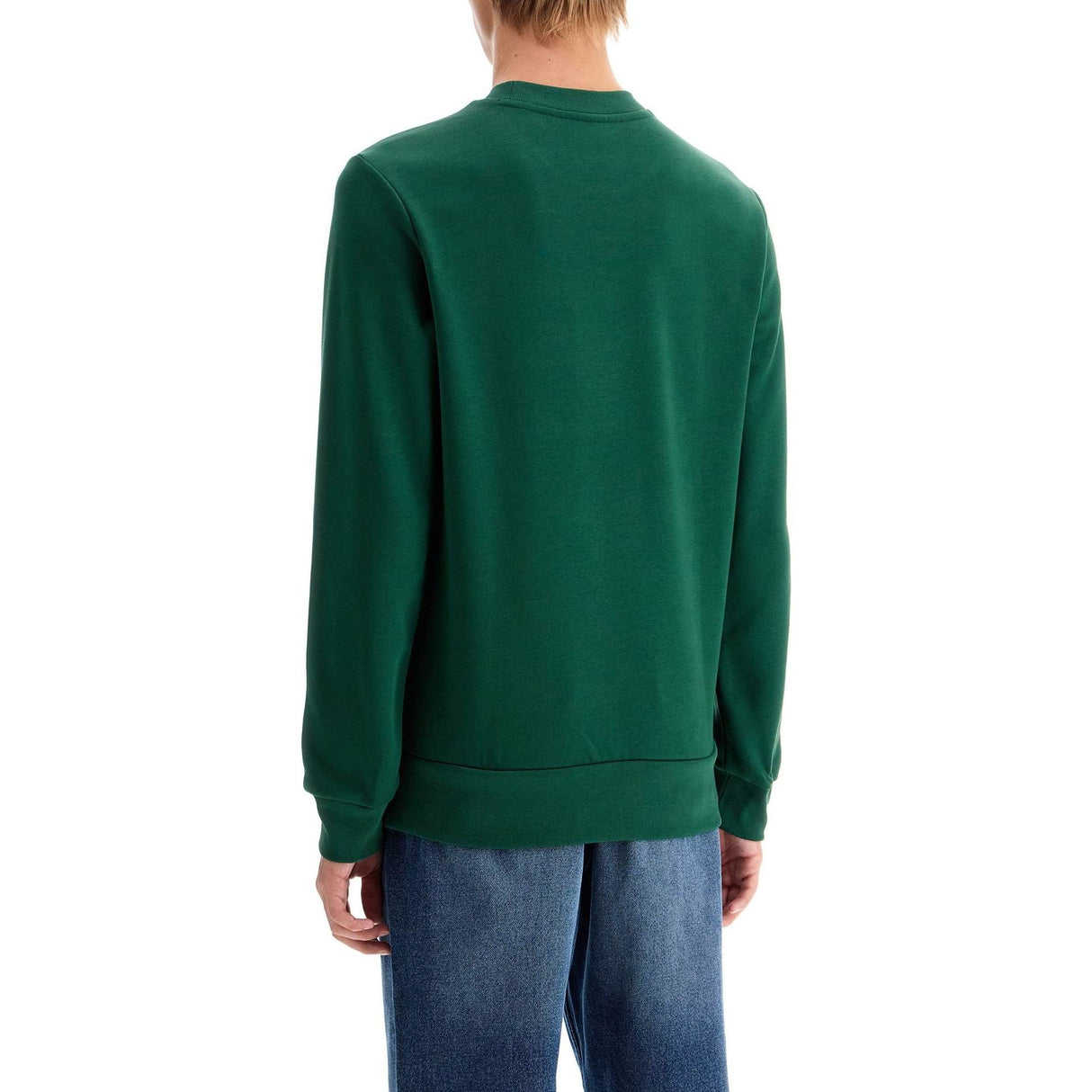 LACOSTE-Classic Fit Crewneck Sweatshirt -JOHN JULIA.