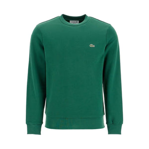 LACOSTE-Classic Fit Crewneck Sweatshirt -JOHN JULIA.