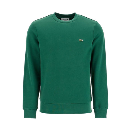 LACOSTE-Classic Fit Crewneck Sweatshirt -JOHN JULIA.