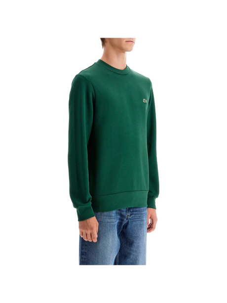 LACOSTE-Classic Fit Crewneck Sweatshirt -JOHN JULIA.