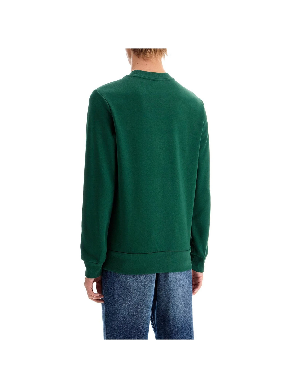 LACOSTE-Classic Fit Crewneck Sweatshirt -JOHN JULIA.