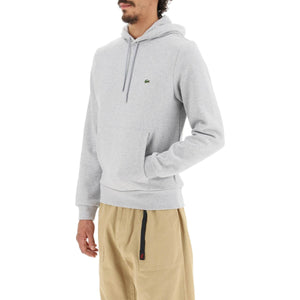 LACOSTE-Cotton Jersey Hoodie -JOHN JULIA.