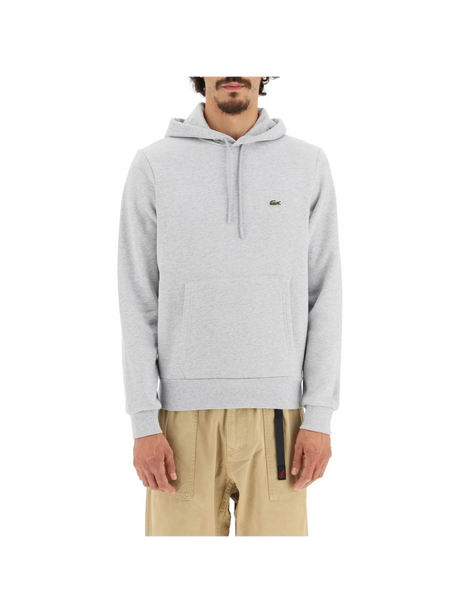 LACOSTE-Cotton Jersey Hoodie -JOHN JULIA.