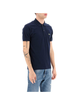 LACOSTE-Cotton Piquet Polo -JOHN JULIA.