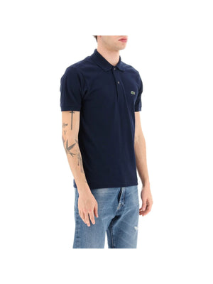 LACOSTE-Cotton Piquet Polo -JOHN JULIA.