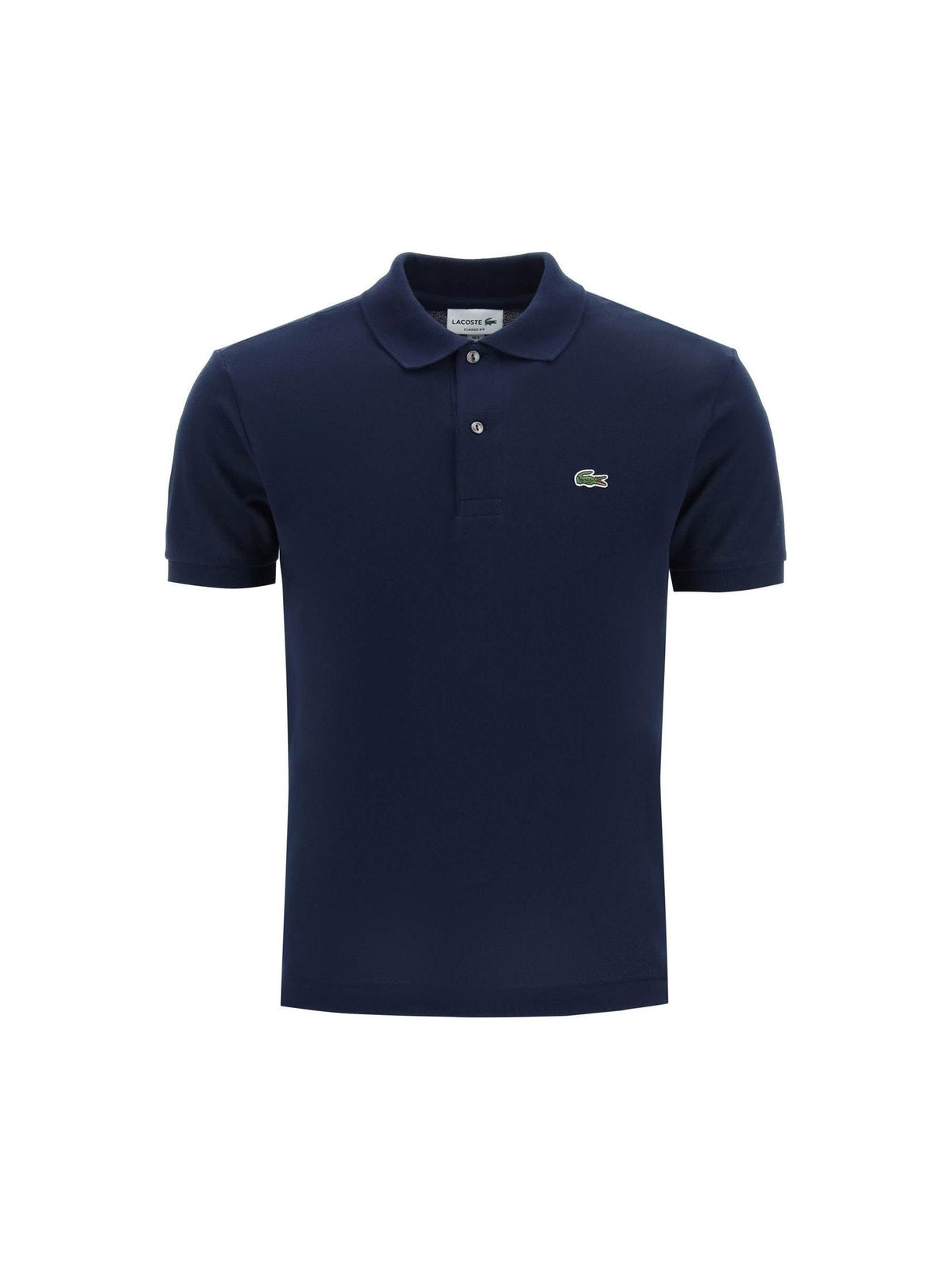 LACOSTE-Cotton Piquet Polo -JOHN JULIA.