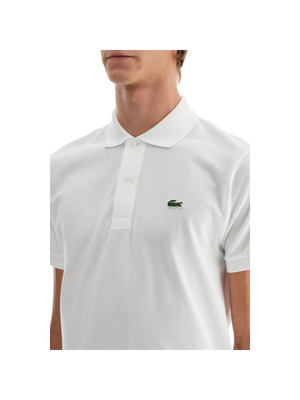 LACOSTE-Cotton Piquet Polo -JOHN JULIA.