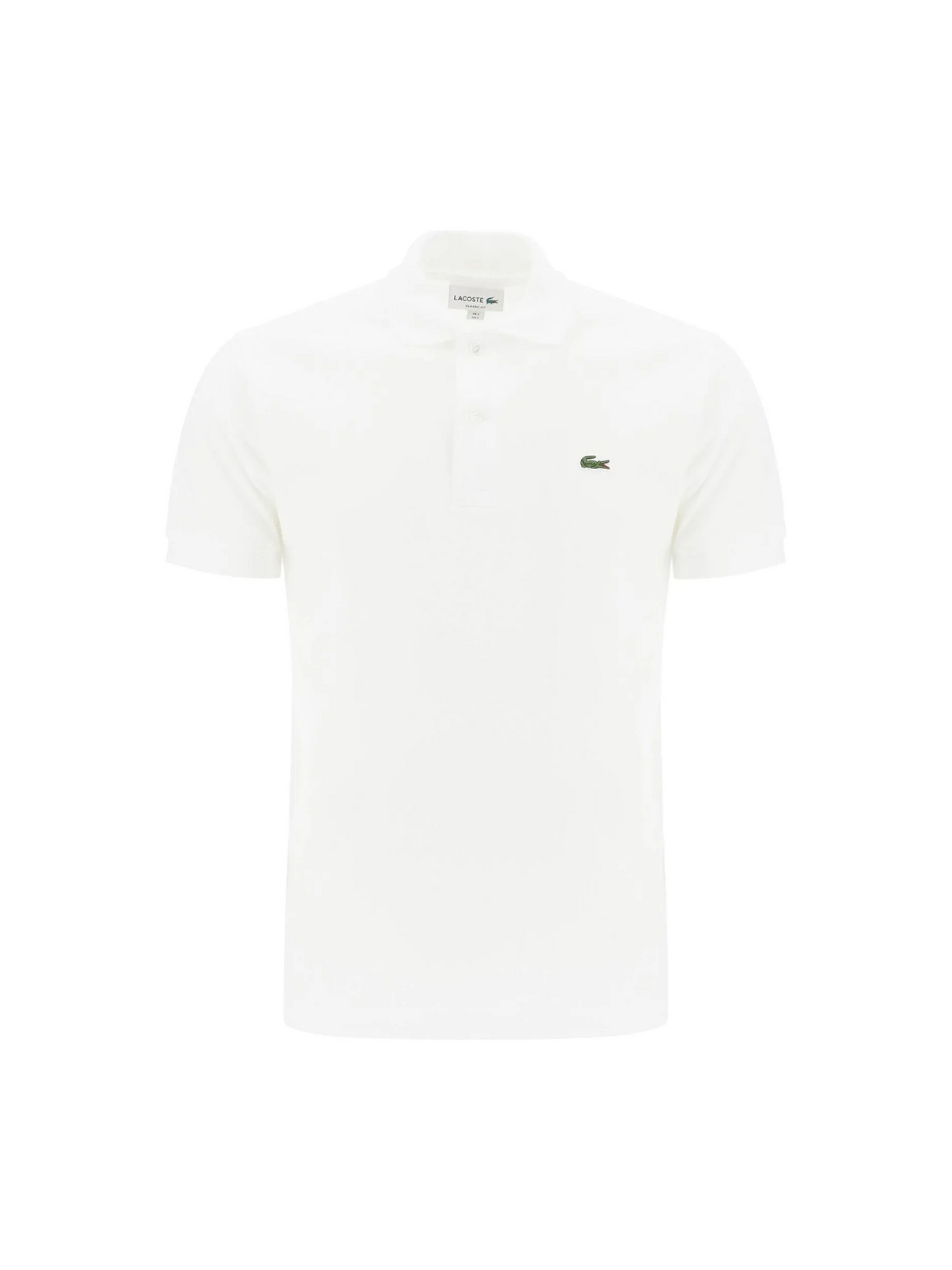 LACOSTE-Cotton Piquet Polo -JOHN JULIA.