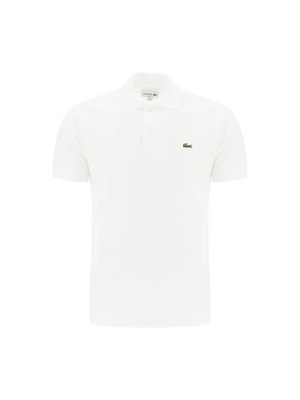 LACOSTE-Cotton Piquet Polo -JOHN JULIA.