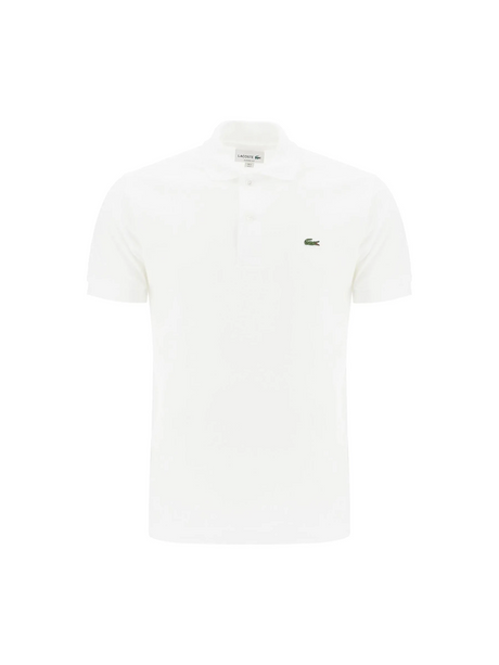 LACOSTE-Cotton Piquet Polo -JOHN JULIA.