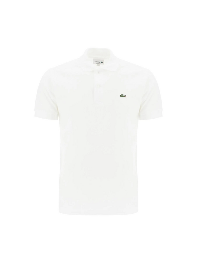 LACOSTE-Cotton Piquet Polo -JOHN JULIA.