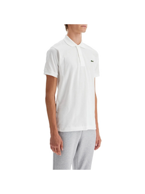 LACOSTE-Cotton Piquet Polo -JOHN JULIA.