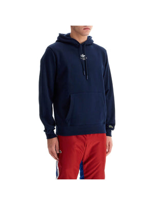 LACOSTE-Hooded Sweatshirt With Logo Print-JOHN JULIA