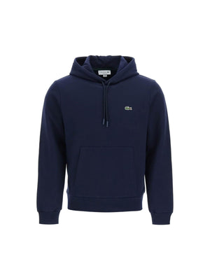 LACOSTE-Hoodie With Logo Patch -JOHN JULIA.