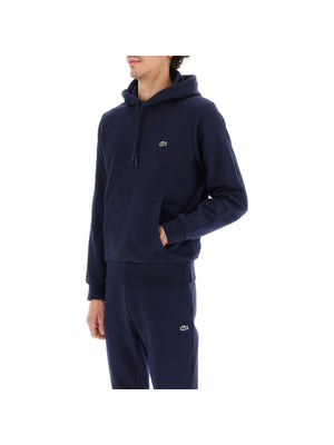 LACOSTE-Hoodie With Logo Patch -JOHN JULIA.