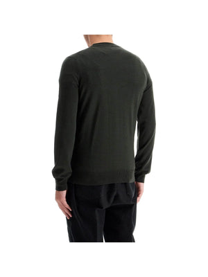 Wool Blend Crewneck Sweater-Lacoste-JOHN JULIA