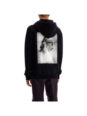 LANVIN-Archives Print Zipped Hoodie -JOHN JULIA.