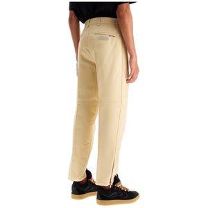 LANVIN-Biker Cotton Gabardine Trousers -JOHN JULIA.