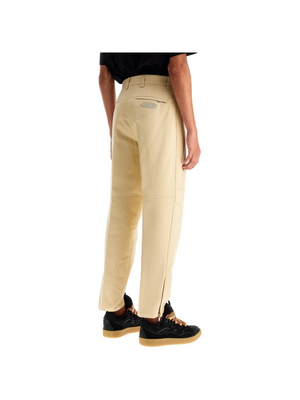 LANVIN-Biker Cotton Gabardine Trousers -JOHN JULIA.