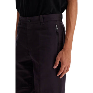 LANVIN-Biker Cotton Gabardine Trousers -JOHN JULIA.