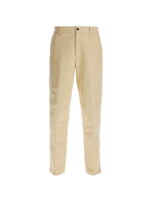 LANVIN-Biker Cotton Gabardine Trousers -JOHN JULIA.