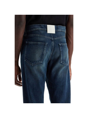 LANVIN-Cotton Denim Jeans Twisted Seams-JOHN JULIA