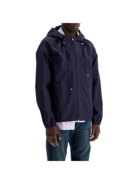 Cotton Hooded Blouson.