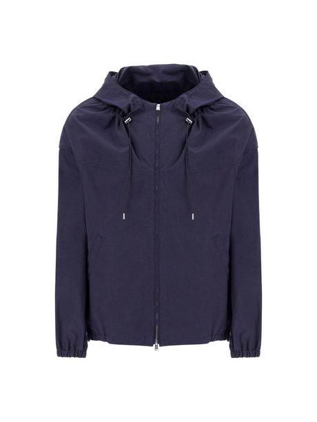 Cotton Hooded Blouson.