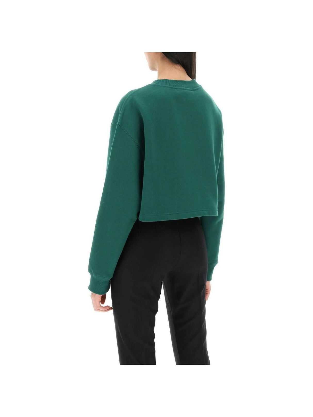 LANVIN-Cropped Sweatshirt-JOHN JULIA