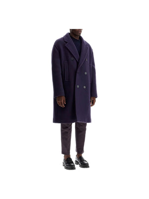 LANVIN-Double Breasted Wool Coat -JOHN JULIA.