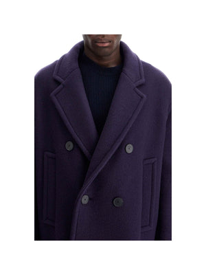 LANVIN-Double Breasted Wool Coat -JOHN JULIA.