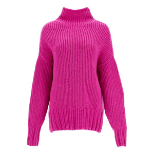 LANVIN-High Neck Wool Sweater -JOHN JULIA.